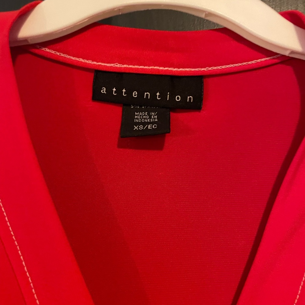 Red Mini Dress - Picture 3 of 3
